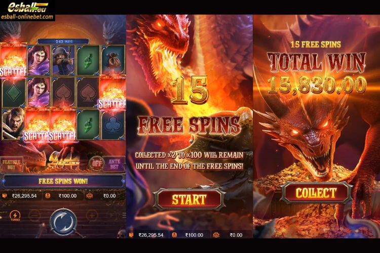 PG Dragon's Treasure Quest Slot Free Spins Feature PG Dragon's Treasure Quest Slot Free Spins Feature