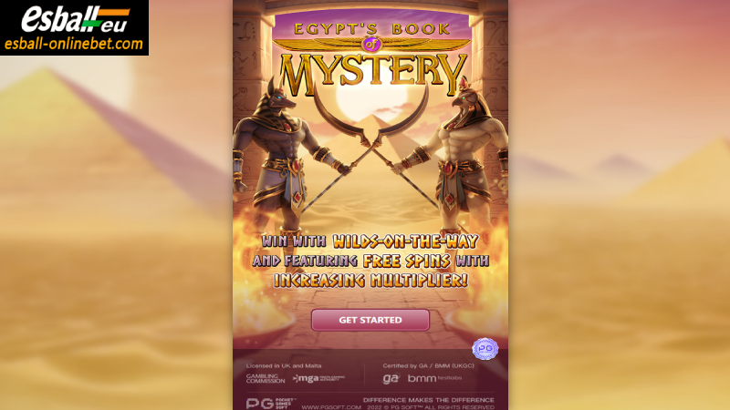 PG Egypt's Book Of Mystery Slot Machine, Online Slot Play For Free