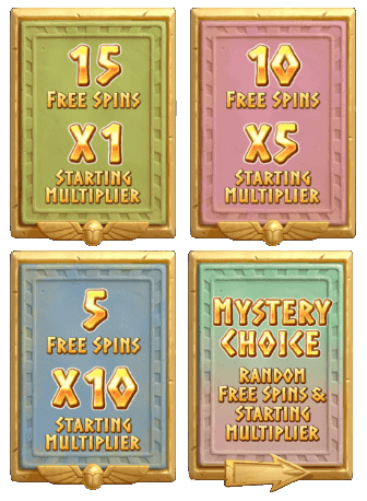 PG Egypt's Book Of Mystery Slot Machine Free Spins Bonus Game 2