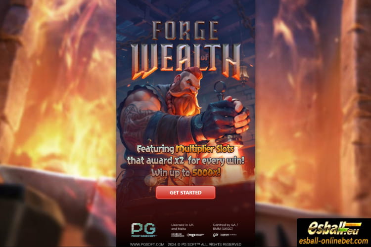 PG Forge of Wealth Slot, Forge of Wealth Demo Free Play