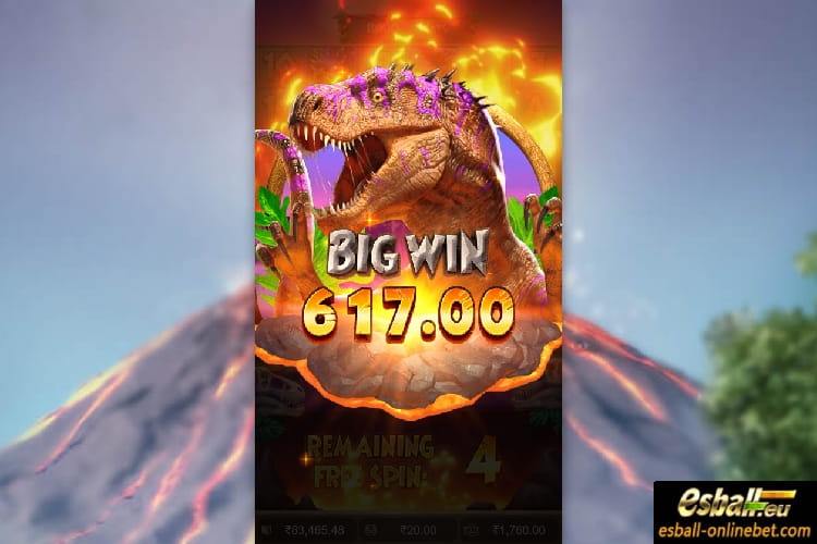 Jurassic Kingdom PG Soft Big Win