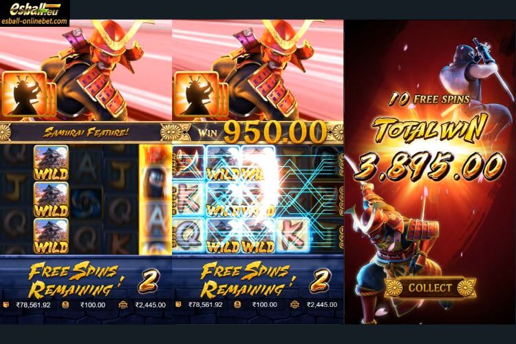 Ninja vs Samurai Slot Free Spins Feature Ninja vs Samurai Slot Free Spins Feature