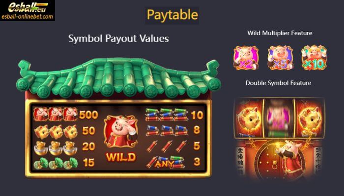 PG Piggy Gold Slot Paytable PG Piggy Gold Slot Paytable