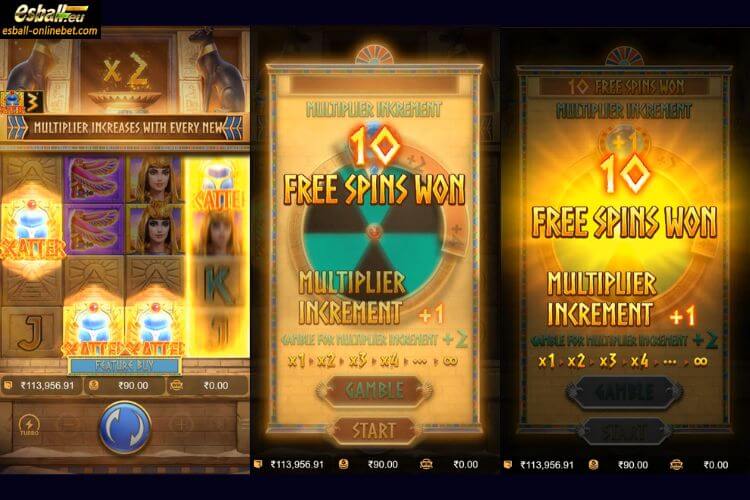 Special Feature Secrets of Cleopatra Slot Special Feature