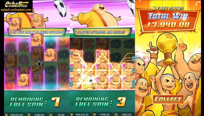 PG Shaolin Soccer Slot Free Spins Feature PG Shaolin Soccer Slot Free Spins Feature