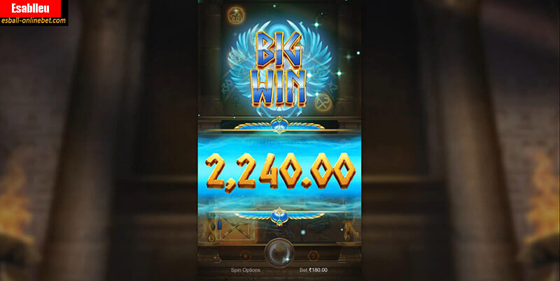 Symbols of Egypt Slot Machine Big Win