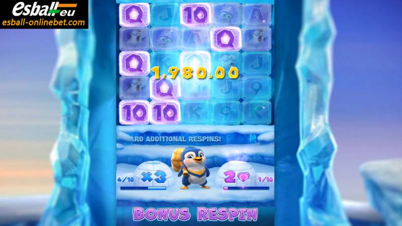 The Great Icescape Slot Machine Big Win 3