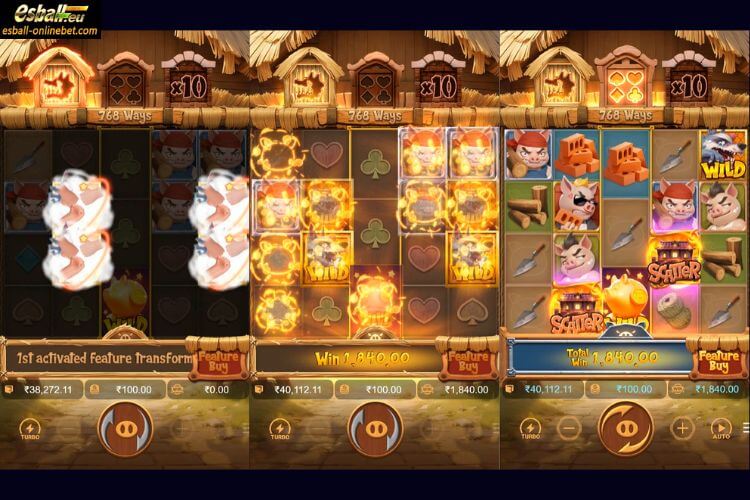 PG Three Crazy Piggies Slot Big Win PG Three Crazy Piggies Slot Big Win