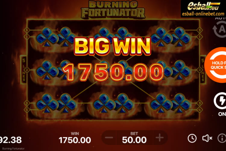 Burning Fortunator Playson Big Win Burning Fortunator Playson Big Win