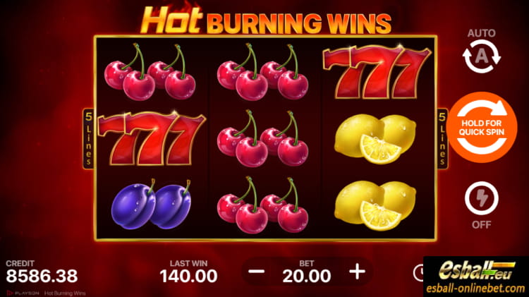 Playson Hot Burning Wins Slot Demo Review Playson Hot Burning Wins Slot Demo Review