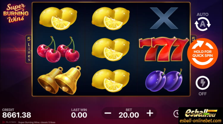Playson Super Burning Wins Slot Demo: Classic 5 Lines Review Playson Super Burning Wins Slot Demo: Classic 5 Lines Review