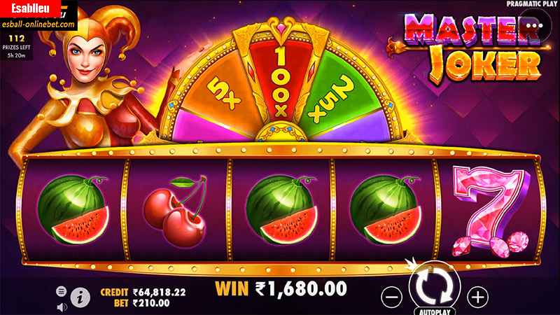 Master Joker Slot Machine Big Win 3