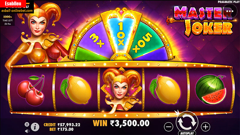 Master Joker Slot Machine Big Win 4