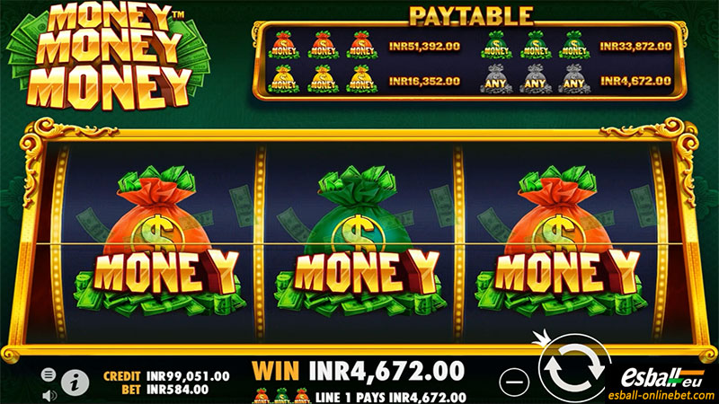 PP Money Money Money Slot Machine Big Win 1