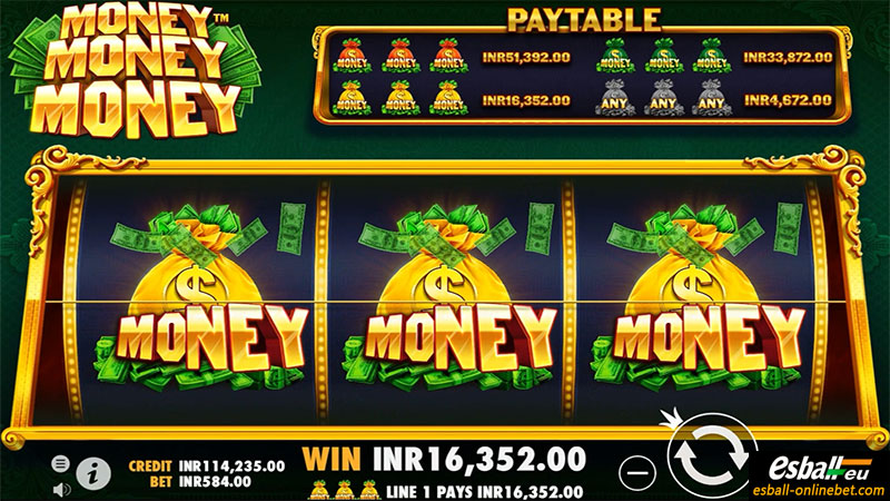 PP Money Money Money Slot Machine Big Win 2