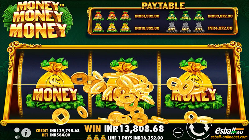 PP Money Money Money Slot Machine Big Win 3
