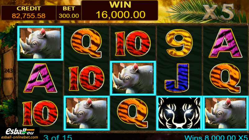 PS 5 Tigers Slot Machine, Play Free Slot Demo For Fun