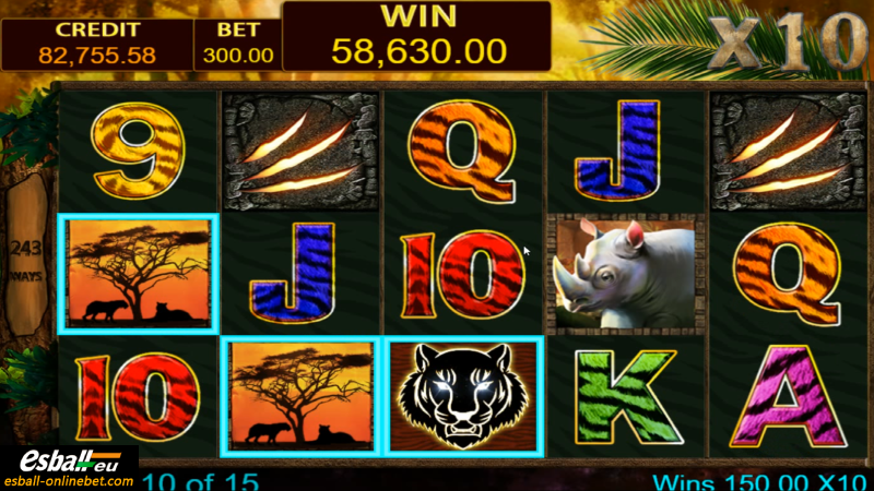 5 Tigers Slot Machine Big Win 3
