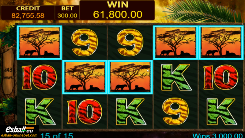5 Tigers Slot Machine Big Win 4