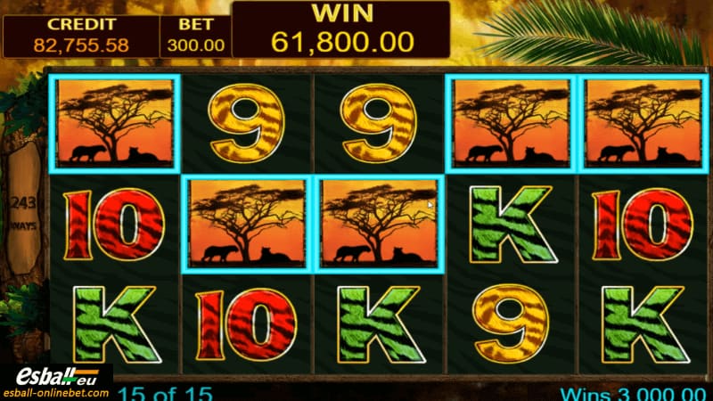5 Tigers Slot Machine Big Win 4