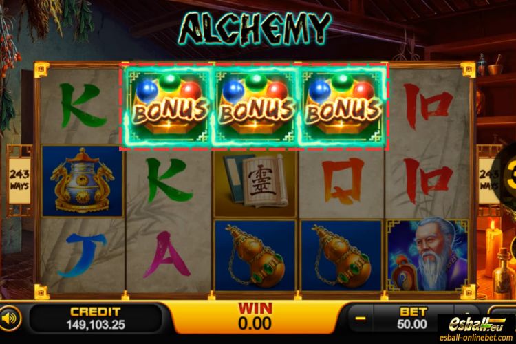 Alchemy Slot Bonus Symbol Alchemy Slot Bonus Symbol