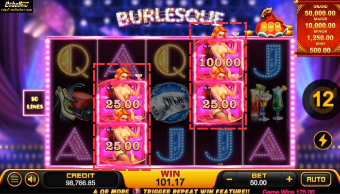 Burlesque 2 Slot Bonus Symbol Burlesque 2 Slot Bonus Symbol
