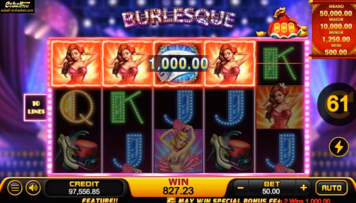 Burlesque 2 Slot Big Win Burlesque 2 Slot Big Win