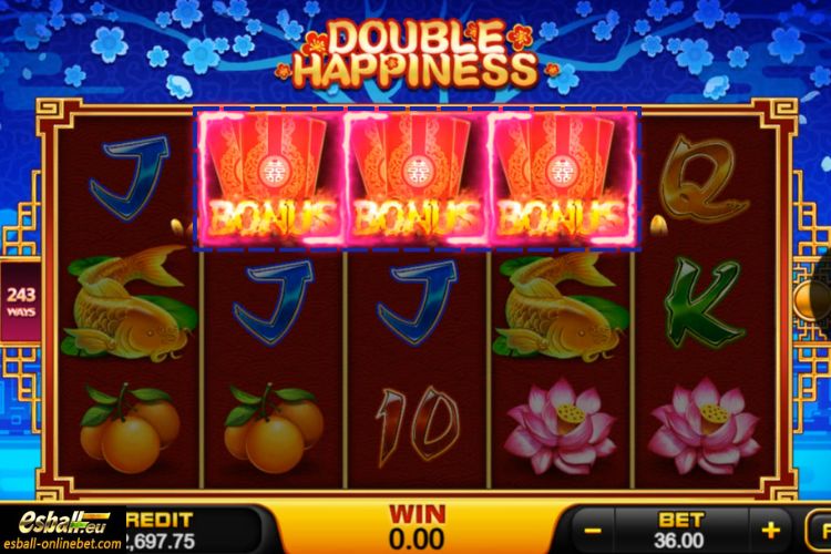 Double Happiness Bonus Symbol Double Happiness Bonus Symbol