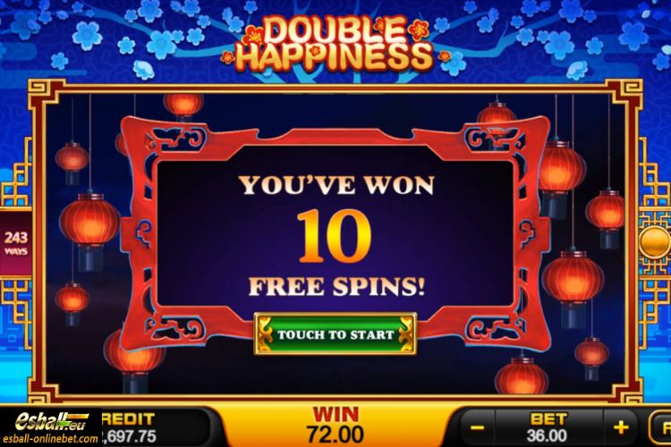 Double Happiness Free Spins Bonus Double Happiness Free Spins Bonus