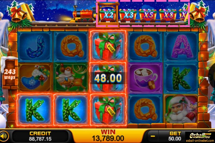 FEATURE BUY・Christmas Express Free Spins Bonus Multiplier FEATURE BUY・Christmas Express Free Spins Bonus Multiplier