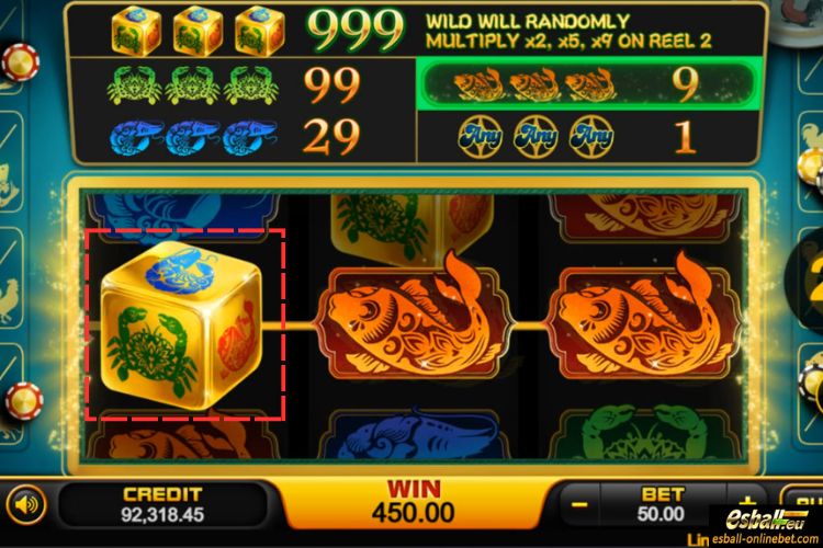 Fish Prawn Crab Slot Wild