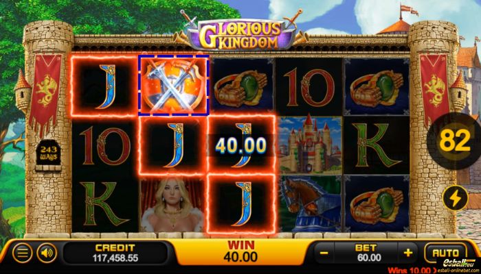 Glorious Kingdom Slot Wild