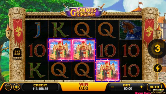 Glorious Kingdom Slot Free Spins Bonus Symbol