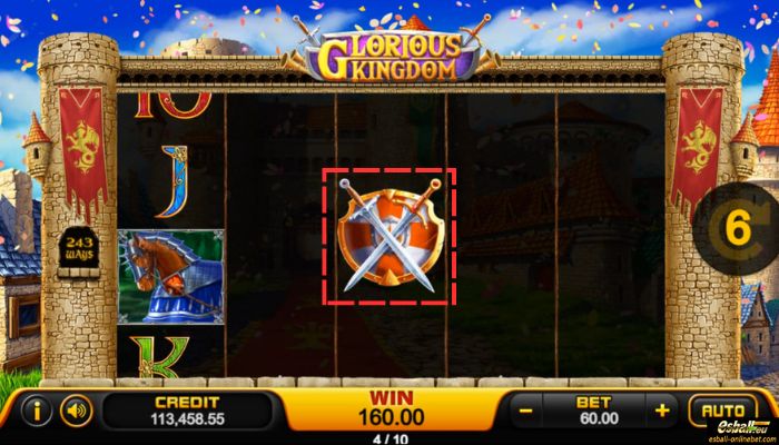 Glorious Kingdom Slot Free Spins Feature
