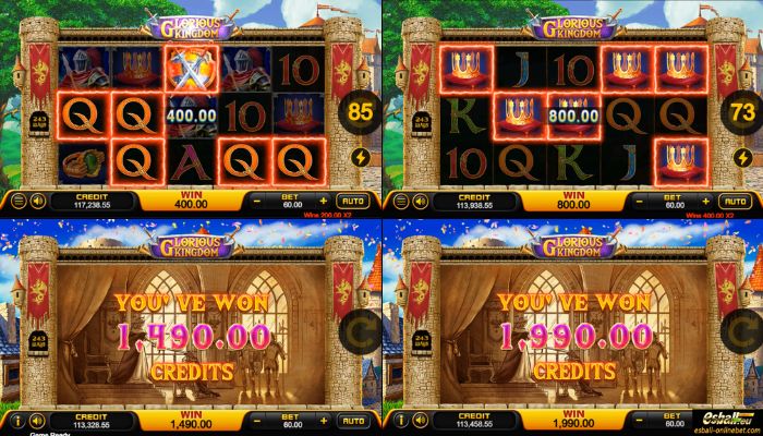 Playstar Glorious Kingdom Big Win
