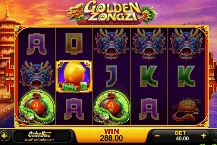 PS Golden Zongzi Slot Big Win