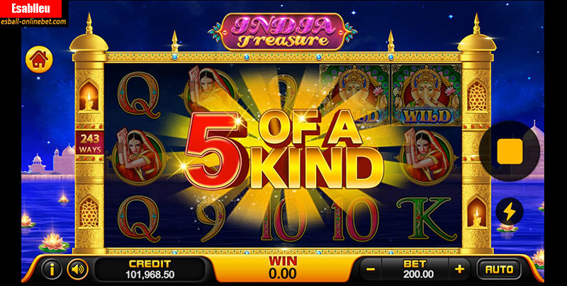 India Treasure Slot Machine Super Win