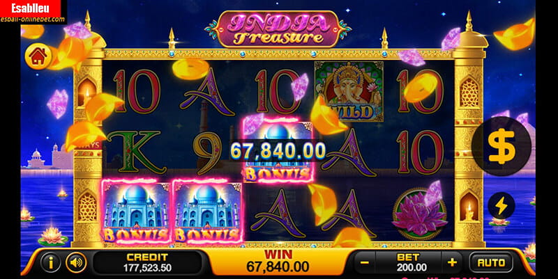 India Treasure Slot Machine Free Spins Bonus