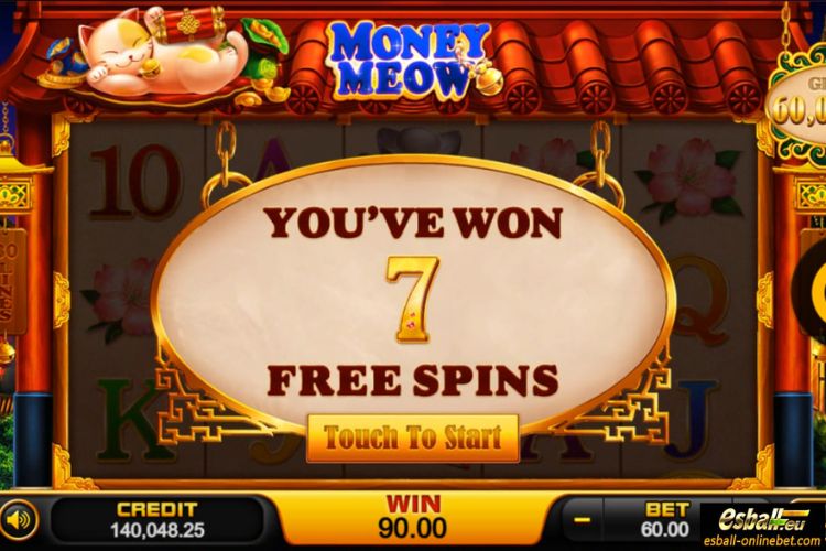 Money Meow Free Spins Feature Money Meow Free Spins Feature