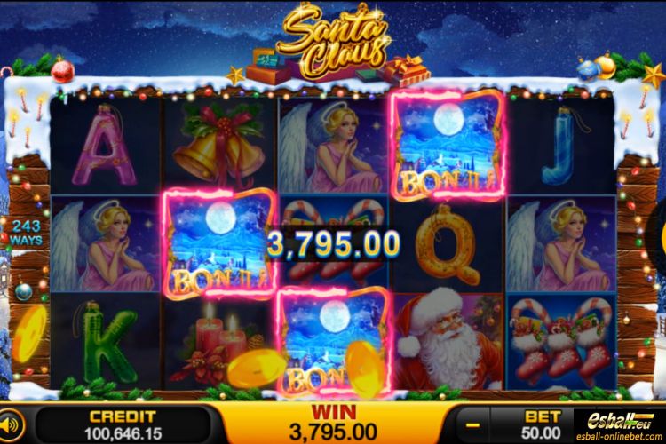 Playstar Santa Claus Slot Big Win