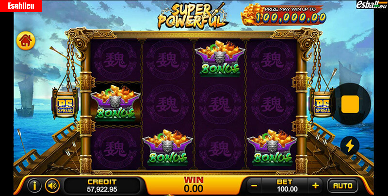 Super Powerful Slot Machine Free Spins Bonus
