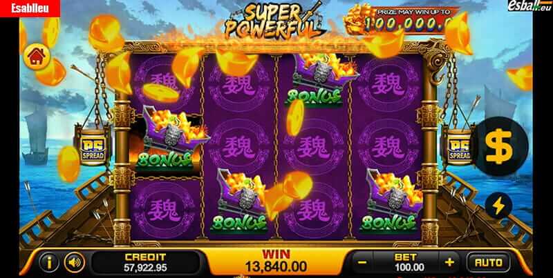 Super Powerful Slot Machine Big Win