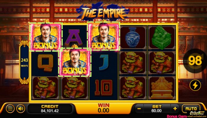 The Empire Slot Bonus The Empire Slot Bonus