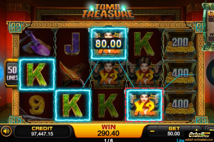 Tomb Treasure Wild X2 Tomb Treasure Wild X2