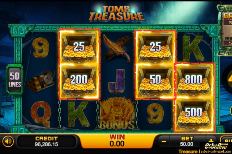 Tomb Treasure Treasure Feature Tomb Treasure Treasure Feature