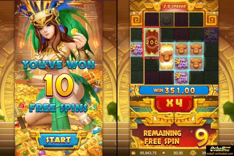 Treasures of Aztec Z Free Spin Feature Treasures of Aztec Z Free Spin Feature