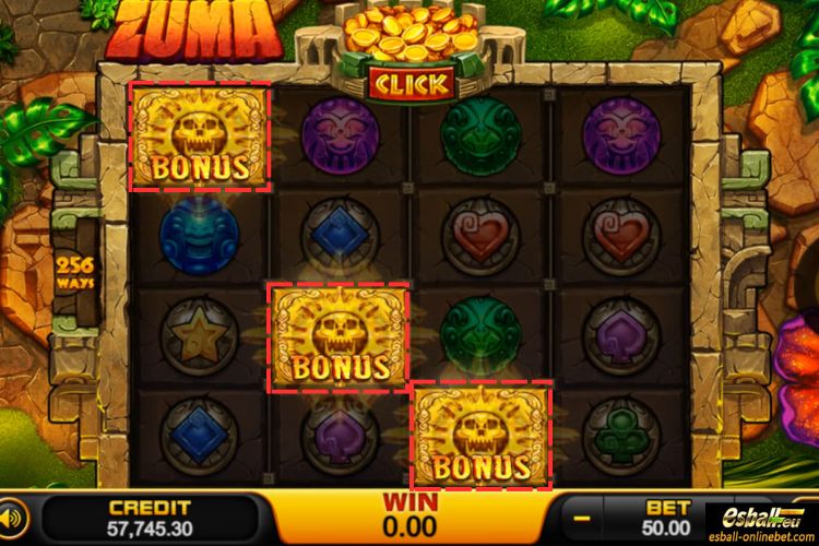 ZUMA Slot Bonus Symbol ZUMA Slot Bonus Symbol
