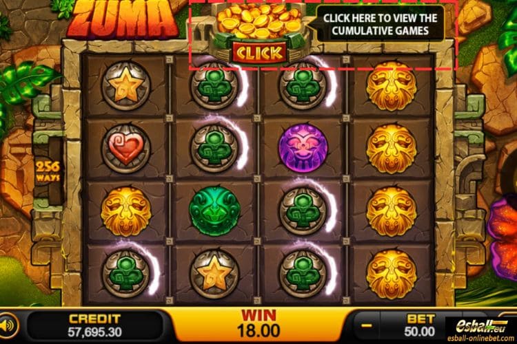 ZUMA Slot Bonus Bank ZUMA Slot Bonus Bank