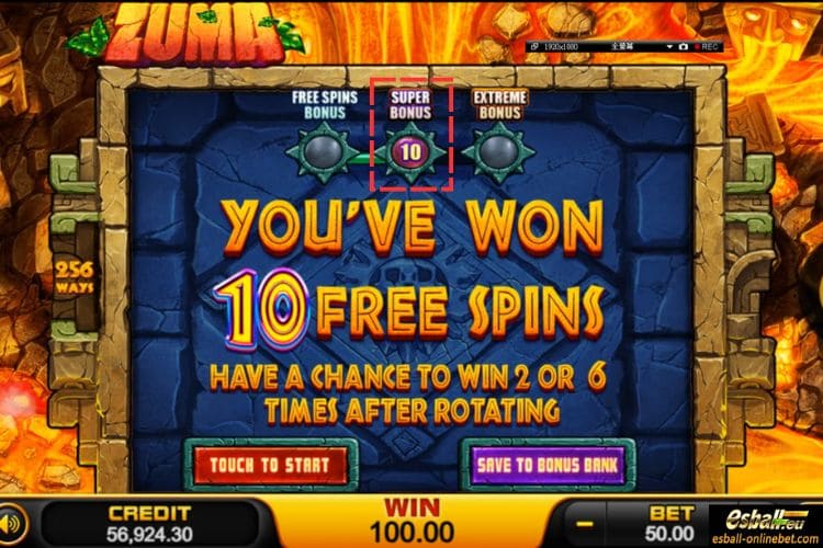 ZUMA Slot Super Bonus ZUMA Slot Super Bonus