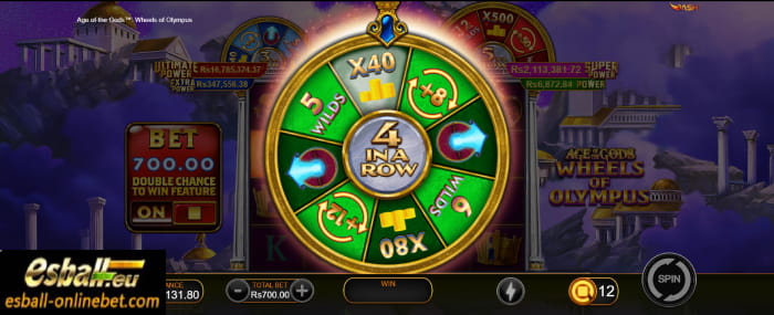 Age of The Gods Wheels of Olympus Bonuses Age of The Gods Wheels of Olympus Bonuses